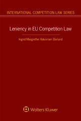E-book, Leniency in EU Competition Law, Kluwer Law International