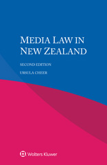 eBook, Media Law in New Zealand, Cheer, Ursula, Wolters Kluwer