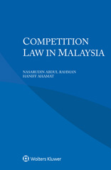 E-book, Competition Law in Malaysia, Kluwer Law International