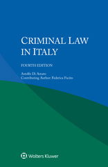 E-book, Criminal Law in Italy, Kluwer Law International