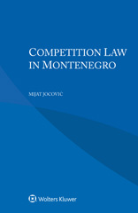 E-book, Competition Law in Montenegro, Wolters Kluwer