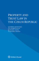 E-book, Property and Trust Law in the Czech Republic, Kluwer Law International