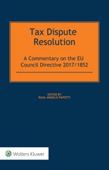 E-book, Tax Dispute Resolution, Kluwer Law International