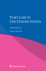 E-book, Tort Law in the United States, Wolters Kluwer