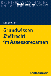E-book, Grundwissen Zivilrecht im Assessorexamen, Kohlhammer Verlag