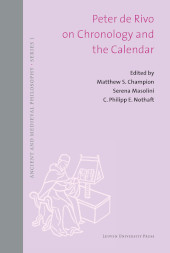 eBook, Peter de Rivo on Chronology and the Calendar, Leuven University Press