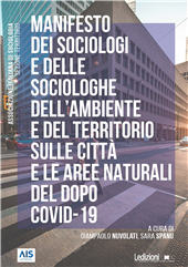 E-book, Manifesto dei sociologi e delle sociologhe dell'ambiente e del territorio sulle città e le aree naturali del dopo Covid-19, Ledizioni