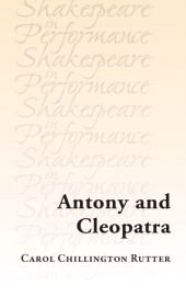 E-book, Antony and Cleopatra, Manchester University Press