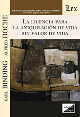 E-book, Licencia para la aniquilación de la vida sin valor de vida, Ediciones Olejnik
