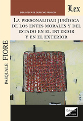 E-book, Personalidad jurídica de los entes morales y, Ediciones Olejnik