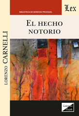 E-book, El hecho notorio, Ediciones Olejnik