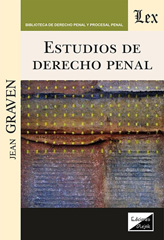 E-book, Estudios de derecho penal, Ediciones Olejnik
