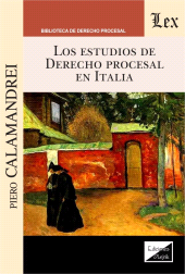 eBook, Los estudios de derecho procesal en Italia, Ediciones Olejnik