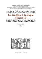 E-book, La tragédie à l'epoque d'Henri IV., Leo S. Olschki