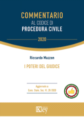 E-book, I poteri del giudice : aggiornato a Cons. Stato, Sez. VI, 28/2020, Key editore