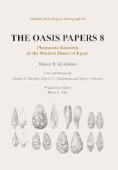 E-book, Oasis Papers 8 : Pleistocene Research in the Western Desert of Egypt, Oxbow Books