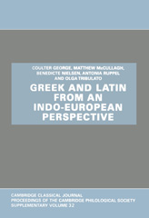 eBook, Greek and Latin from an Indo-European Perspective, Oxbow Books