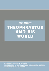 eBook, Theophrastus and His World, Millett, Paul, Oxbow Books