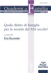 E-book, Quale diritto di famiglia per la società del XXI secolo?, Pacini