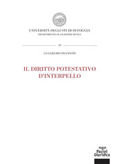 E-book, Il diritto potestativo d'interpello : fattispecie, procedimento, effetti e tutela, Pacini