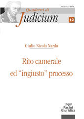 E-book, Rito camerale ed ingiusto processo, Pacini