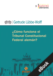 eBook, Cómo funciona el Tribunal Constitucional alemán?, Palestra Editores