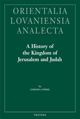 E-book, A History of the Kingdom of Jerusalem and Judah, Peeters Publishers