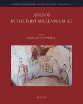 eBook, Abydos in the First Millennium AD, Peeters Publishers