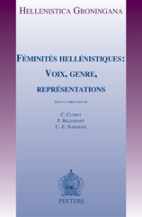 E-book, Feminites hellenistiques : Voix, genre, representations, Peeters Publishers