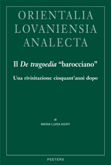 E-book, Il De Tragoedia 'barocciano : Una rivisitazione cinquant'anni dopo, Peeters Publishers