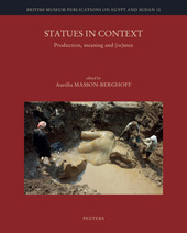 E-book, Statues in Context : Production, Meaning and (Re)uses, Peeters Publishers