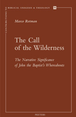 E-book, The Call of the Wilderness : The Narrative Significance of John the Baptist's Wherebaouts, Peeters Publishers