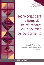 E-book, Tecnologías para la formación de educadores en la sociedad del conocimiento, Ediciones Pirámide