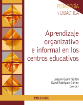 E-book, Aprendizaje organizativo e informal en los centros educativos, Ediciones Pirámide