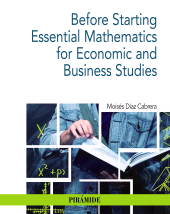 E-book, Before Starting Essential Mathematics for Economic and Business Studies, Ediciones Pirámide