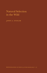 eBook, Natural Selection in the Wild. (MPB-21), Princeton University Press