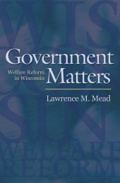 E-book, Government Matters : Welfare Reform in Wisconsin, Mead, Lawrence M., Princeton University Press