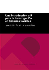 E-book, Una introdución a R para la investigación en ciencias sociales, Prensas de la Universidad de Zaragoza