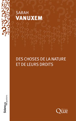 E-book, Des choses de la nature et de leurs droits, Éditions Quae