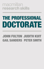 eBook, The Professional Doctorate, Red Globe Press
