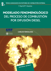 E-book, Modelado fenomenológico del proceso de combustión por difusión diésel, Reverte