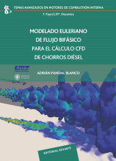 E-book, Modelado Euleriano de flujo bifásico para el cálculo CFD de chorros diésel, Reverte