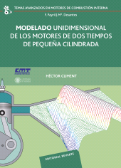 E-book, Modelado unidimensional de los motores de dos tiempos de pequeña cilindrada, Reverte