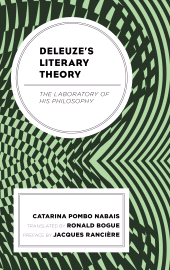 eBook, Deleuze's Literary Theory : The Laboratory of His Philosophy, Rowman & Littlefield Publishers