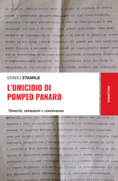 E-book, L'omicidio di Pompeo Panaro : omertà, omissioni e connivenze, Rubbettino