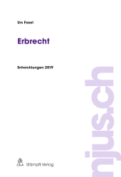 E-book, Erbrecht : Entwicklungen 2019, Stämpfli Verlag