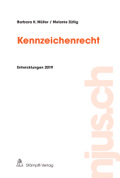 E-book, Kennzeichenrecht, Entwicklungen 2019, Stämpfli Verlag