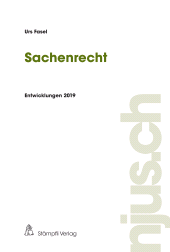 E-book, Sachenrecht : Entwicklungen 2019, Stämpfli Verlag