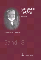 E-book, Eugen Hubers Gutachten 1895-1901, Stämpfli Verlag