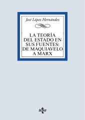 E-book, La teoría del Estado en sus fuentes: de Maquiavelo a Marx, Tecnos